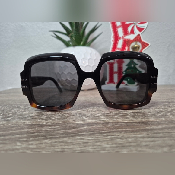 Dior Womens Sunglasses Authentic,  Black and Brown Sunglasses - Picture 2 of 10
